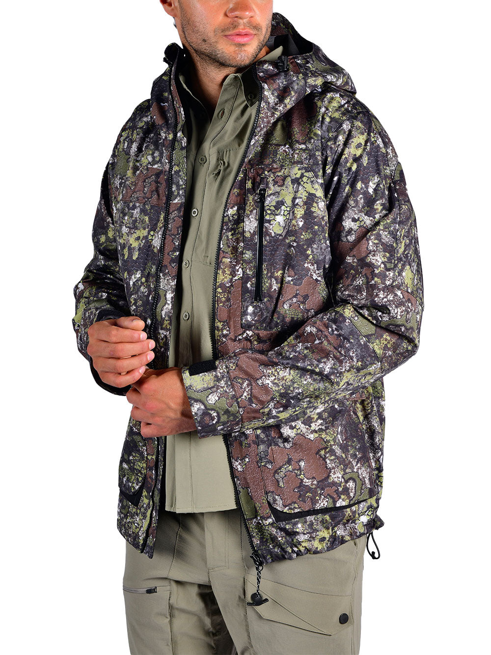 Khumbu Waterproof Outer Jacket - Bushman Camo