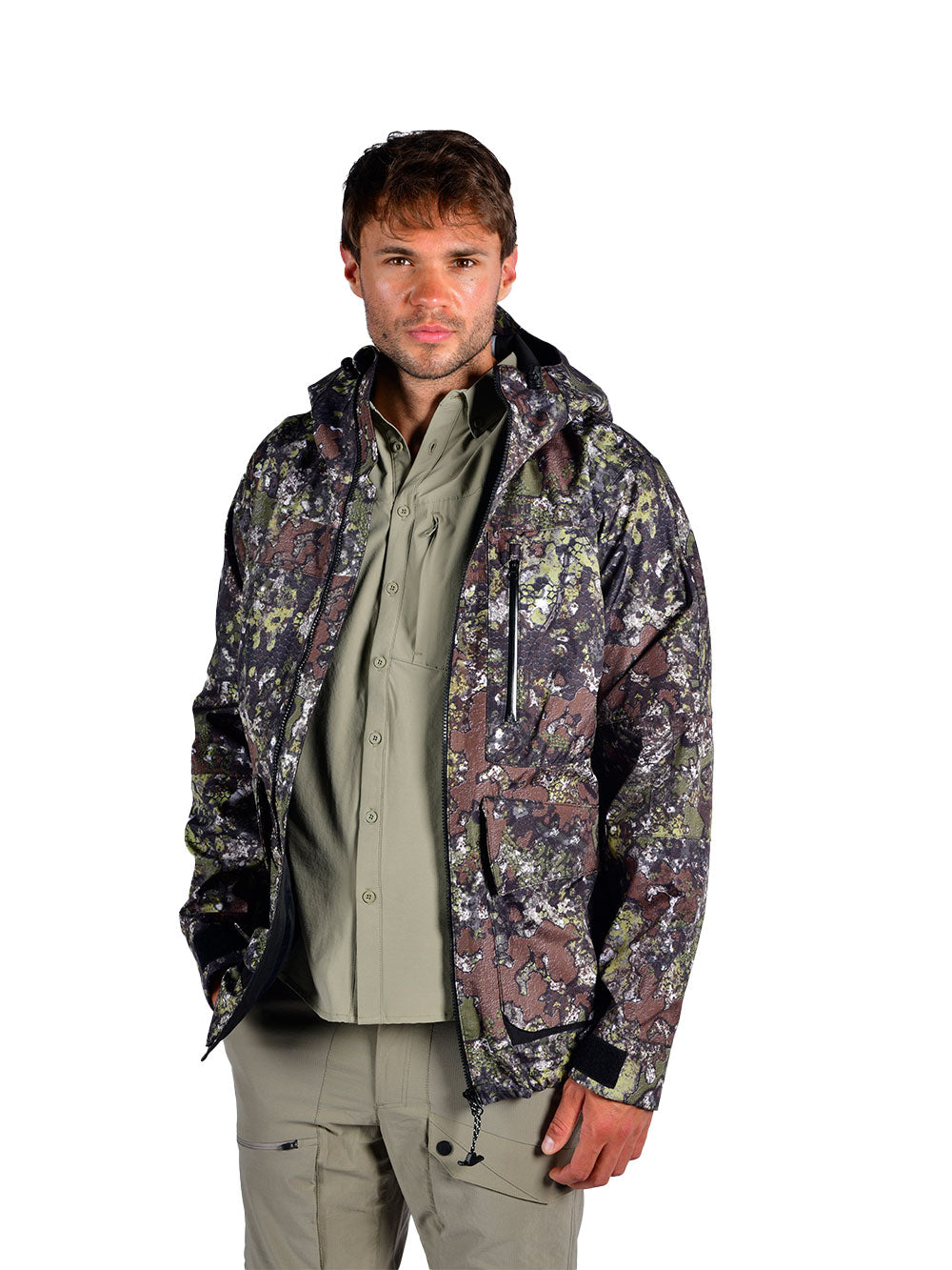 Khumbu Waterproof Outer Jacket - Bushman Camo