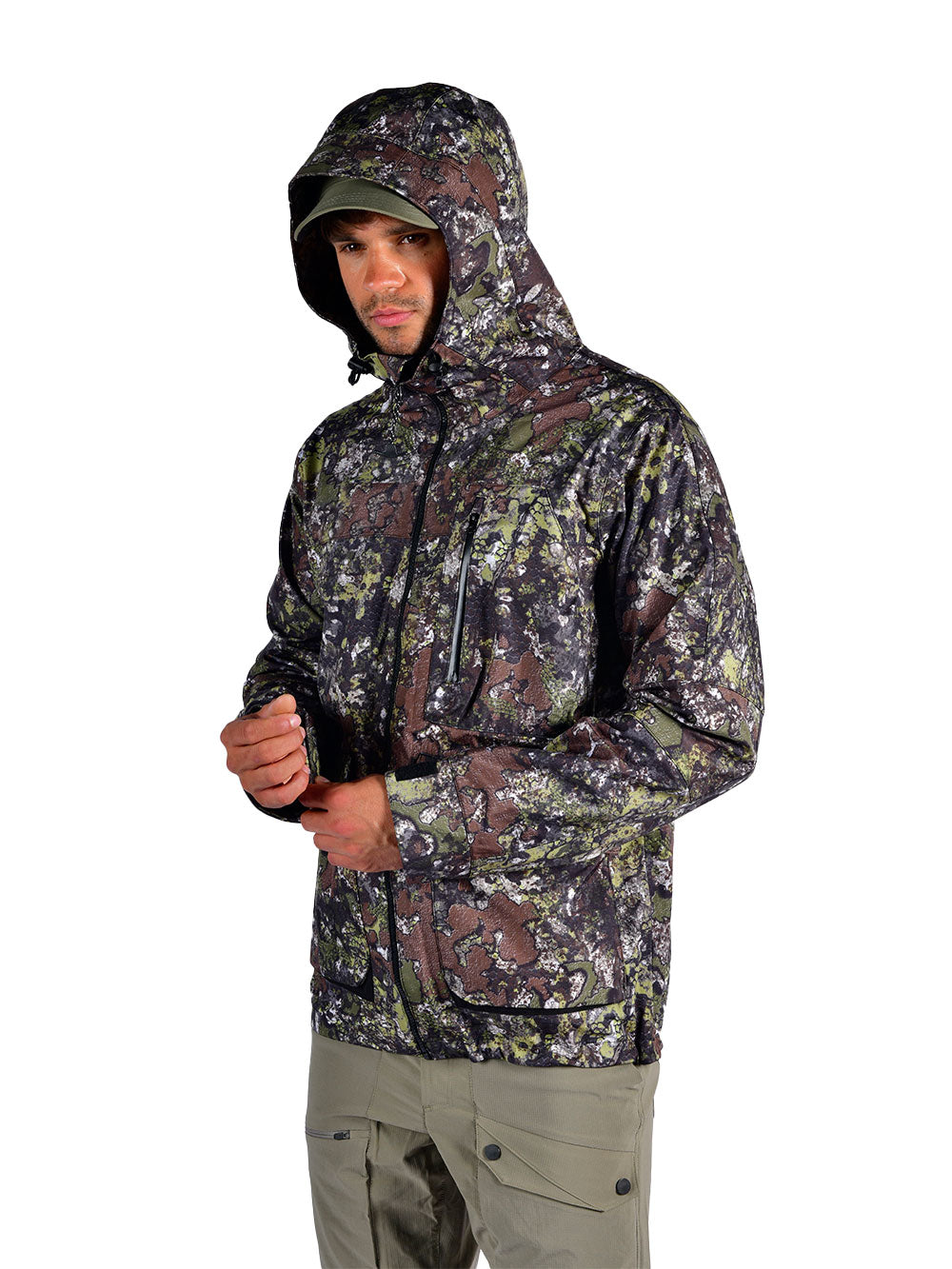Khumbu Waterproof Outer Jacket - Bushman Camo