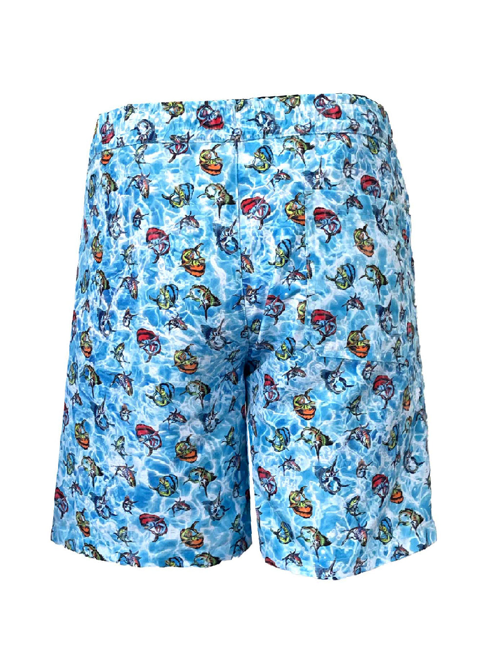 Latitude Swimsuit Shorts - Cartoon Blue