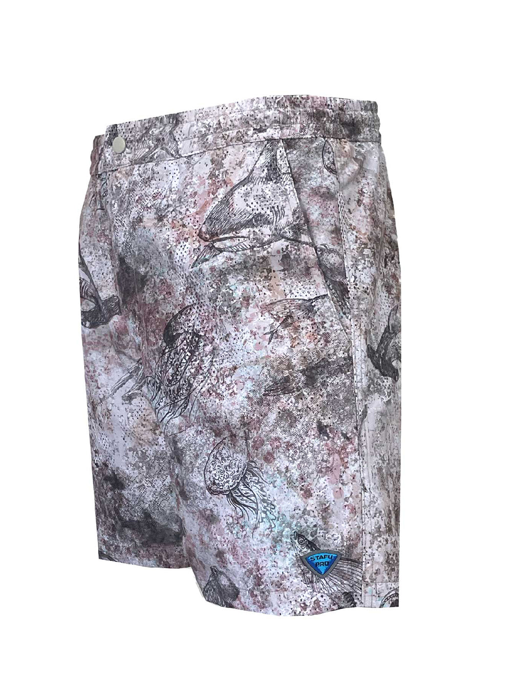 Latitude Mayo Şort - Hammerhead Kahverengi - Stafu Pro Series