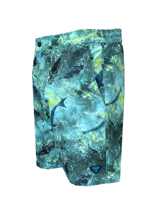 Latitude Mayo Şort - Shark Lime - Stafu Pro Series