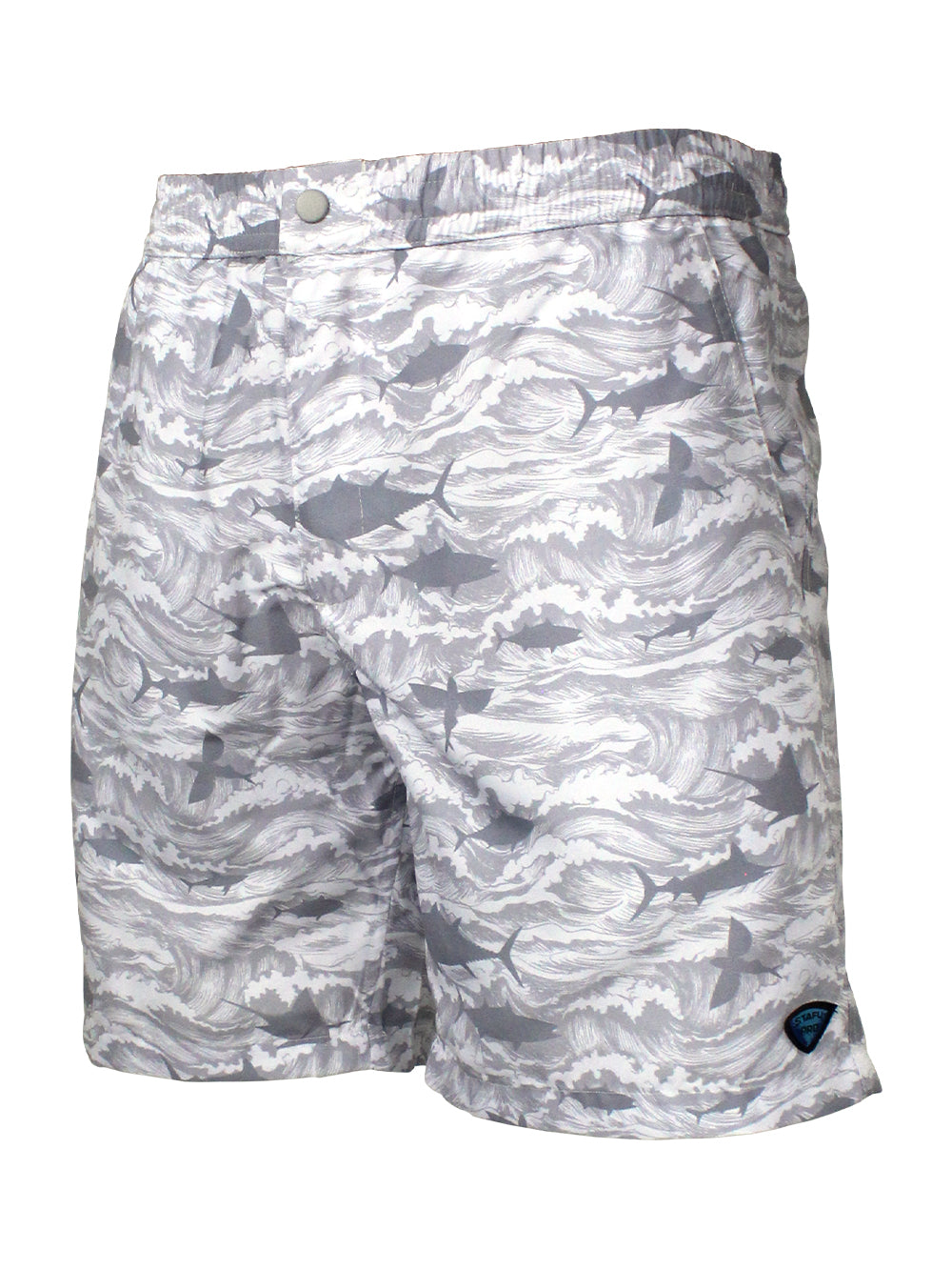 Latitude Mayo Şort - Signature Beyaz - Stafu Pro Series