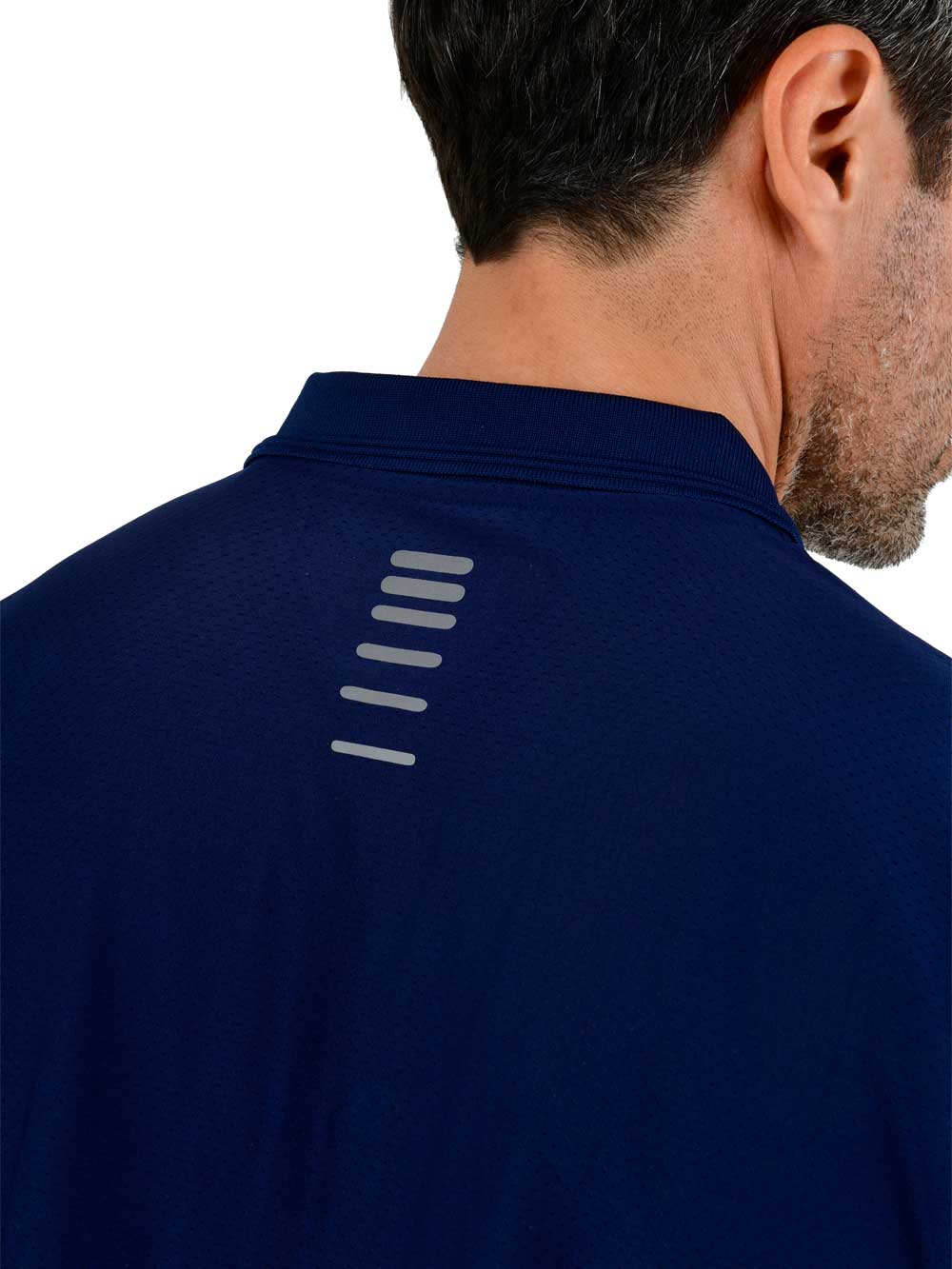 League UV Korumalı Performans Polo Yaka T-shirt - Lacivert - Stafu Pro Series