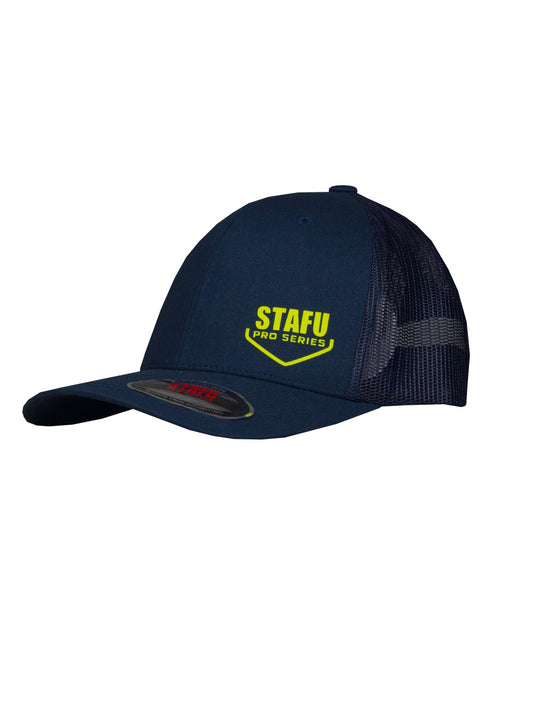 North Şapka - Lacivert - Neon Sarı Logo - Stafu Pro Series