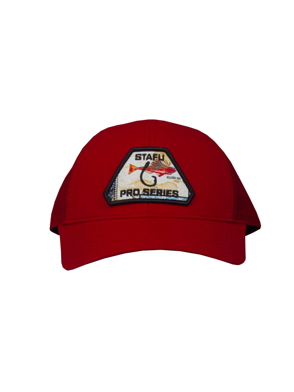 North Şapka - Kırmızı - Stamp Aplike - Stafu Pro Series