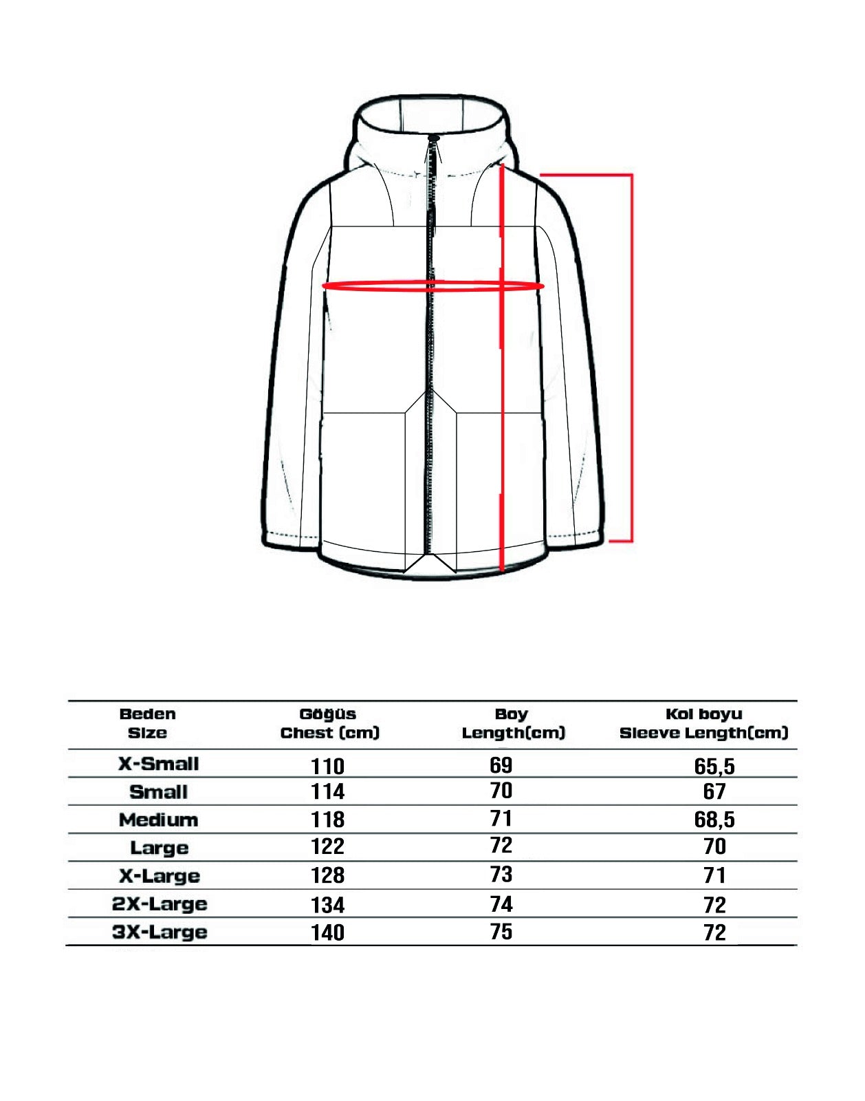 Oakline Guard – Rüzgar ve Suya Dayanıklı İnce Dolgulu Mont -Khaki