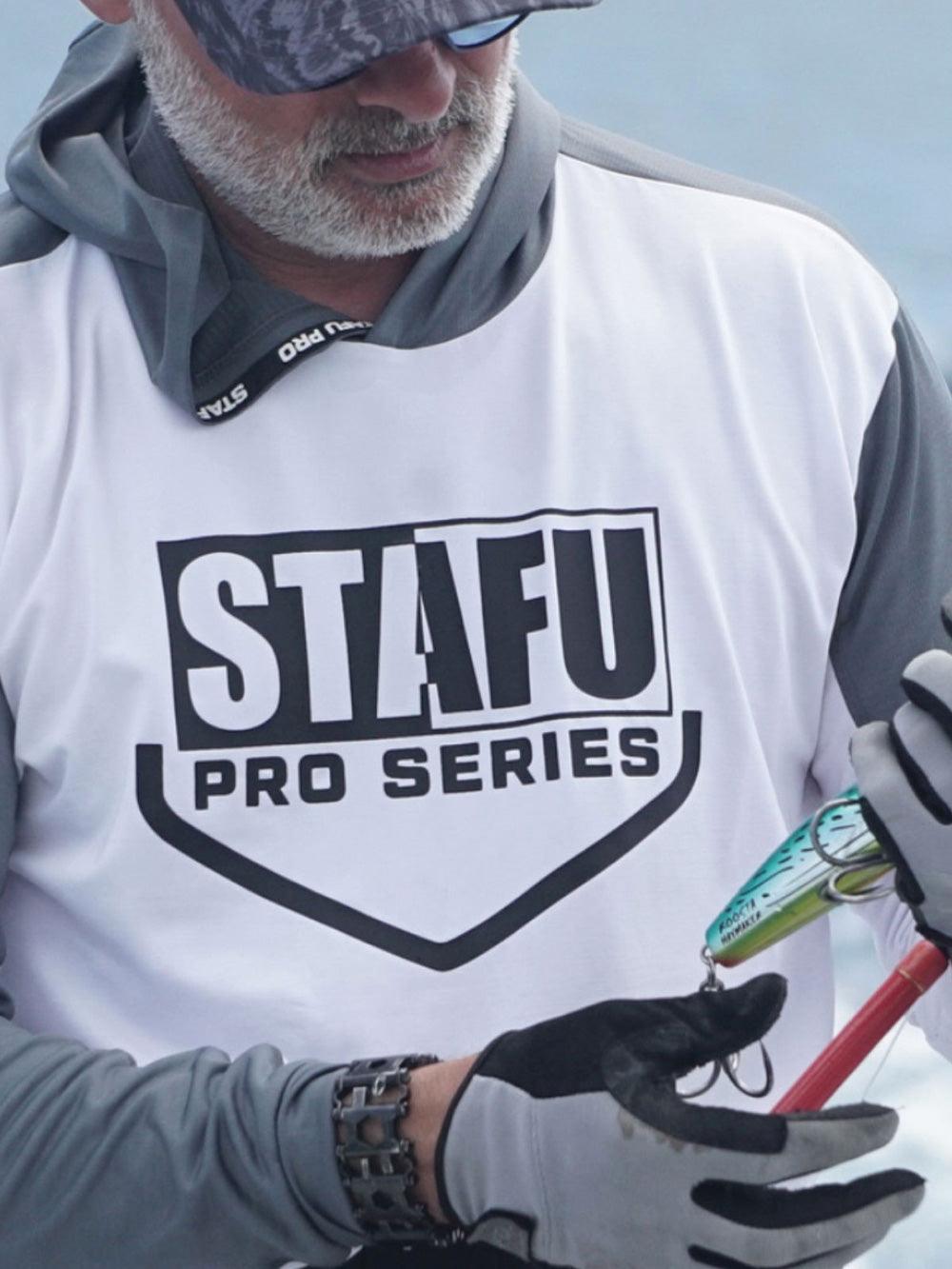 Outrigger Kapüşonlu UV Korumalı Performans T-Shirt - Gri - Stafu Pro Series