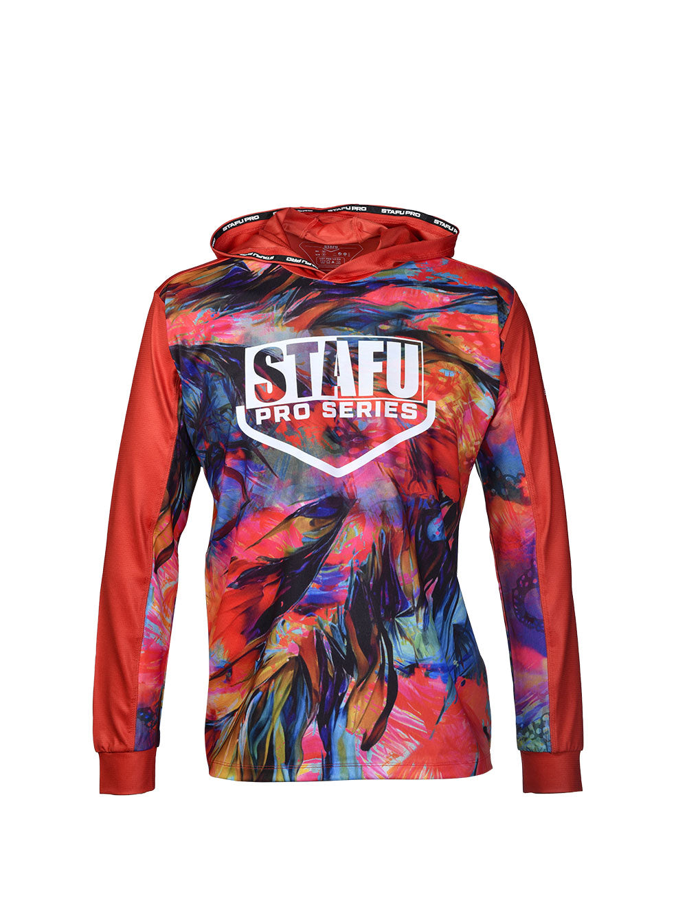 Outrigger Kapüşonlu UV Korumalı Performans T-Shirt - Dusk