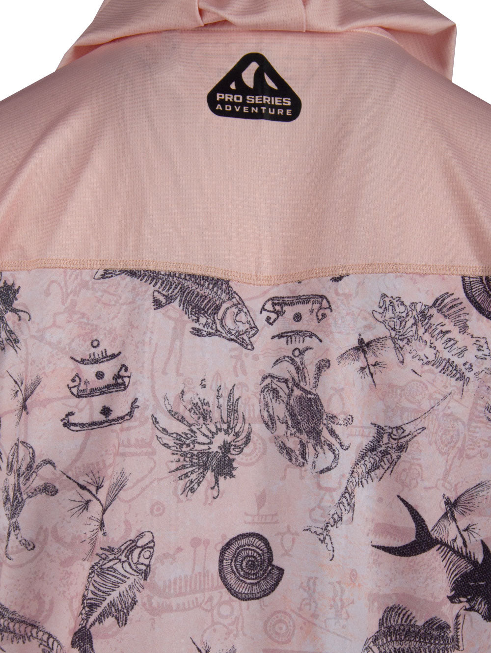 Outrigger Kapüşonlu UV Korumalı Performans T-Shirt - Paleo Salmon - Stafu Pro Series