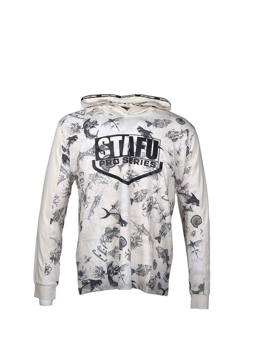 Outrigger Kapüşonlu UV Korumalı Performans T-Shirt - Paleo Sarı