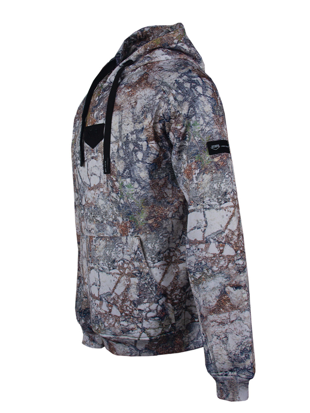 Prime Kapüşonlu Sweatshirt - Lime Stone Camo - Stafu Pro Series