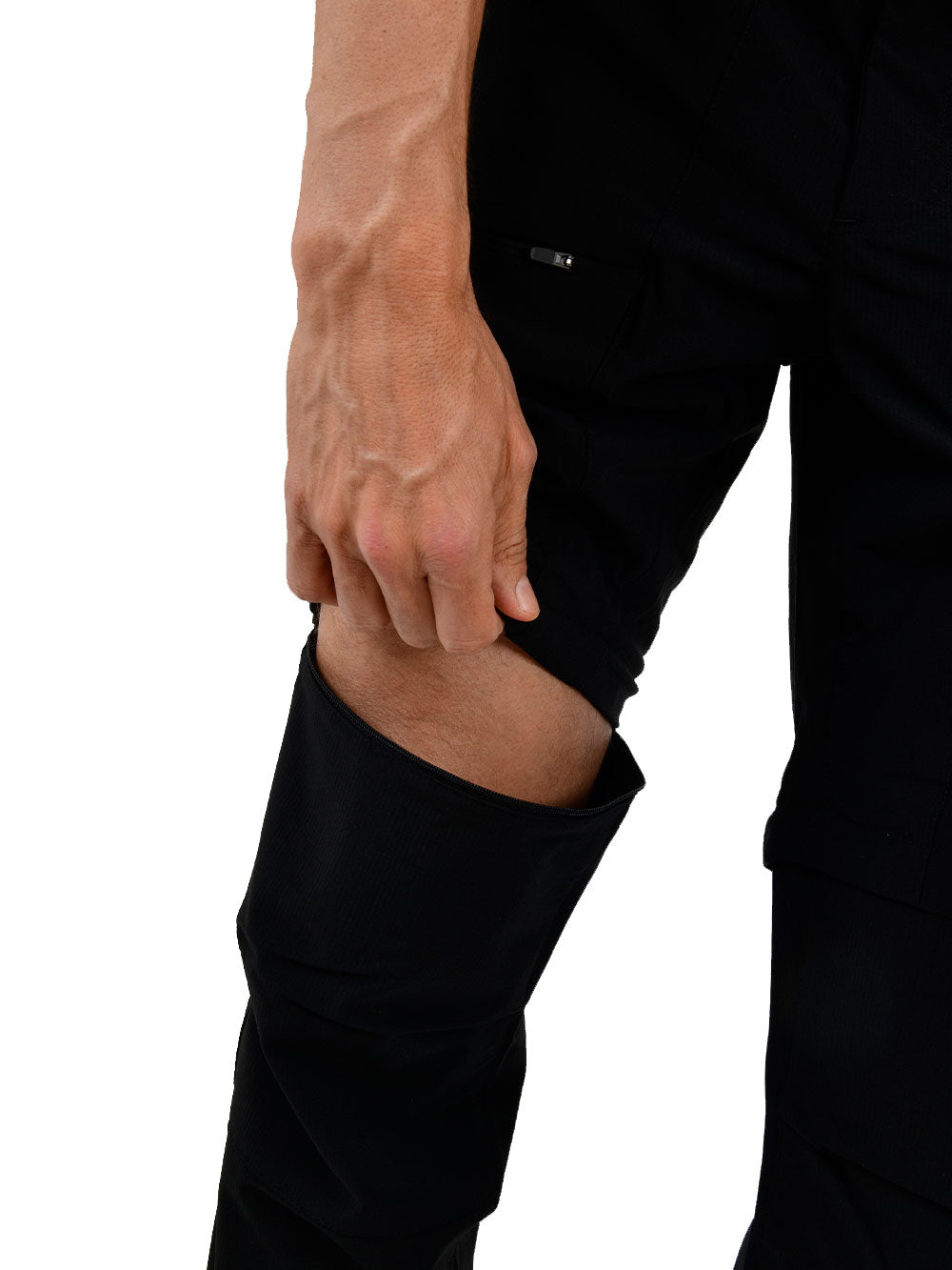 Protrek Erkek Dönüştürülebilir Pantolon – Şort/Pantolon 2’si 1 Arada-Siyah - Stafu Pro Series