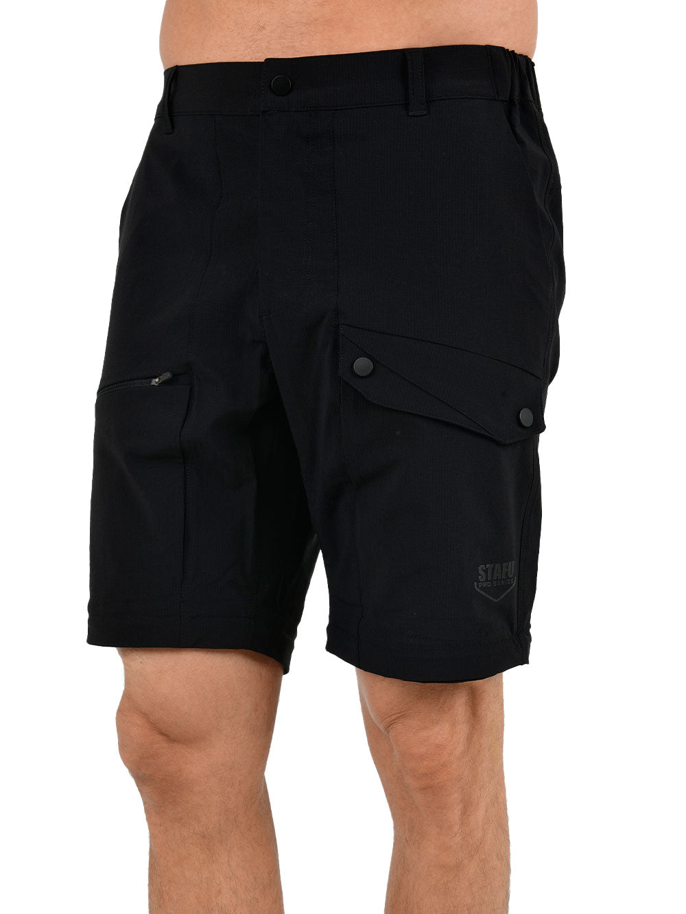 Protrek Erkek Dönüştürülebilir Pantolon – Şort/Pantolon 2’si 1 Arada-Siyah - Stafu Pro Series