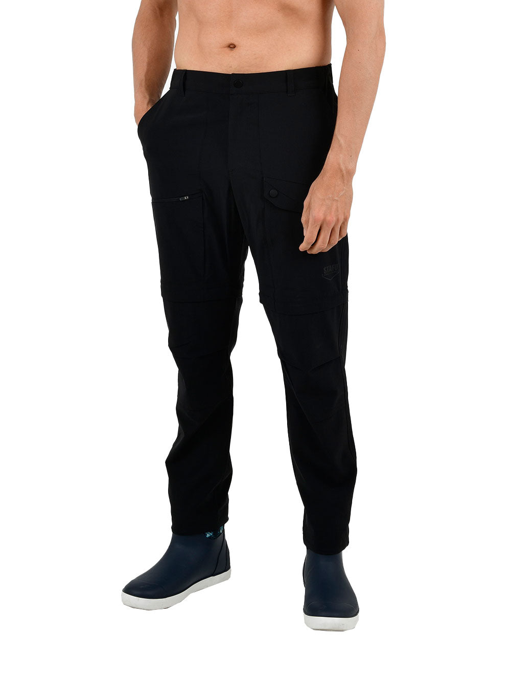 Protrek Erkek Dönüştürülebilir Pantolon – Şort/Pantolon 2’si 1 Arada-Siyah - Stafu Pro Series