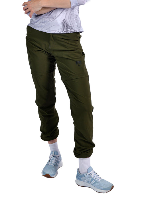 Protrek Kadin Dönüştürülebilir Pantolon – Şort/Pantolon 2’si 1 Arada- Haki