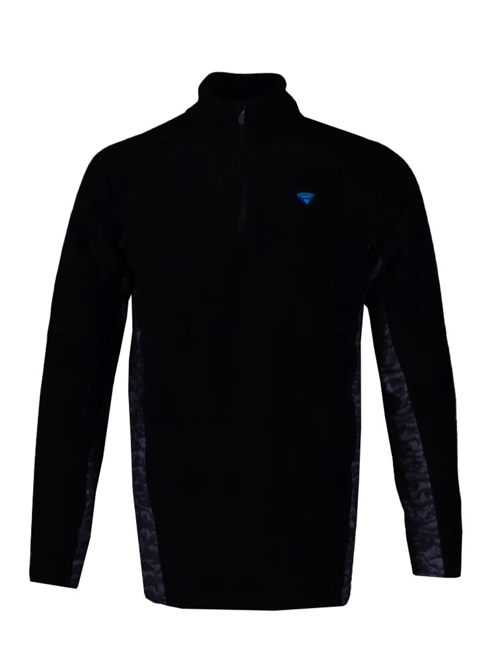 Raptor v2 Yarım Fermuarlı Polar - Signature Siyah - Stafu Pro Series