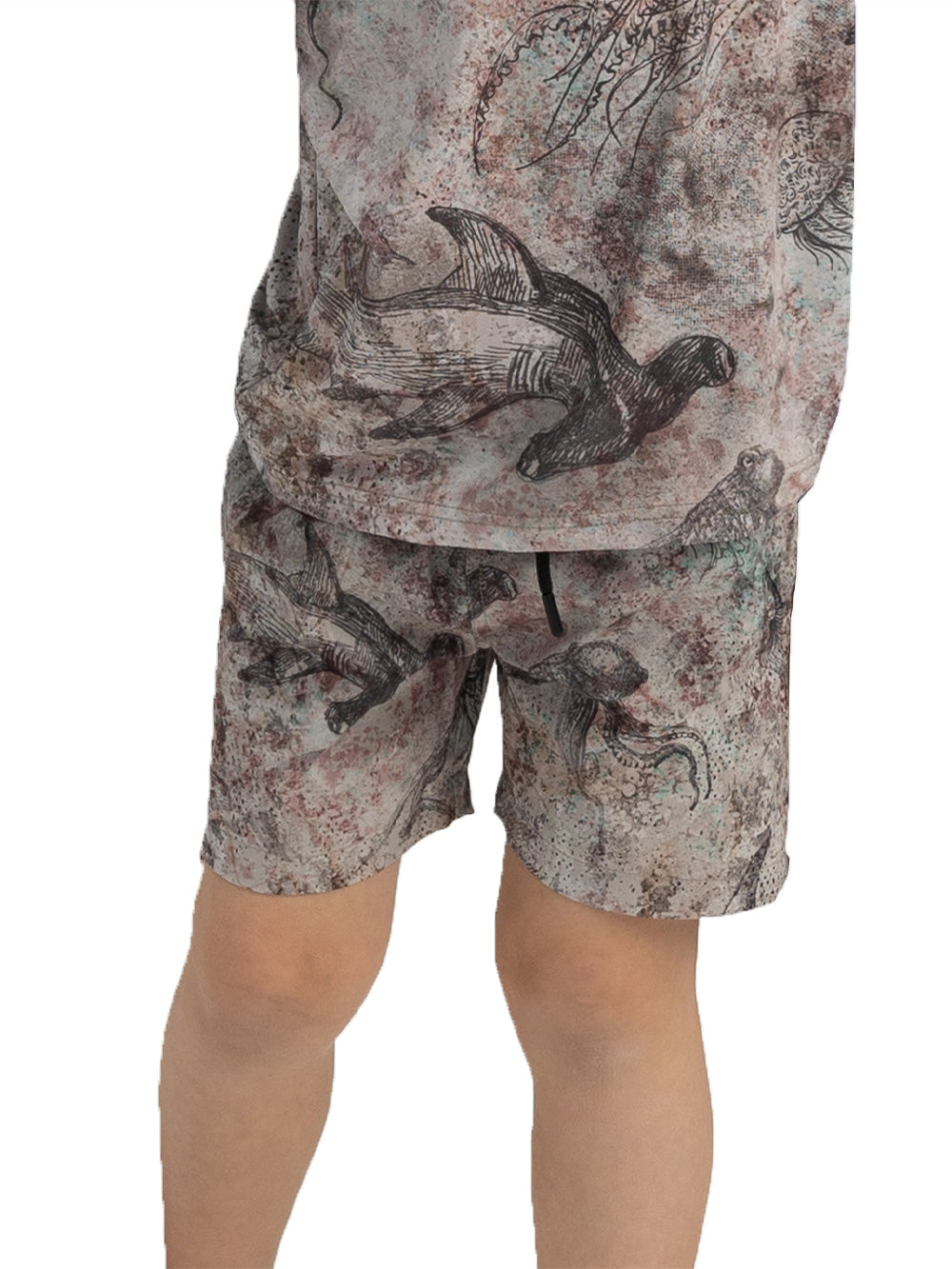 Salty Dog Jr. Hızlı Kuruyan Mayo Şort - Hammerhead Kahverengi - Stafu Pro Series