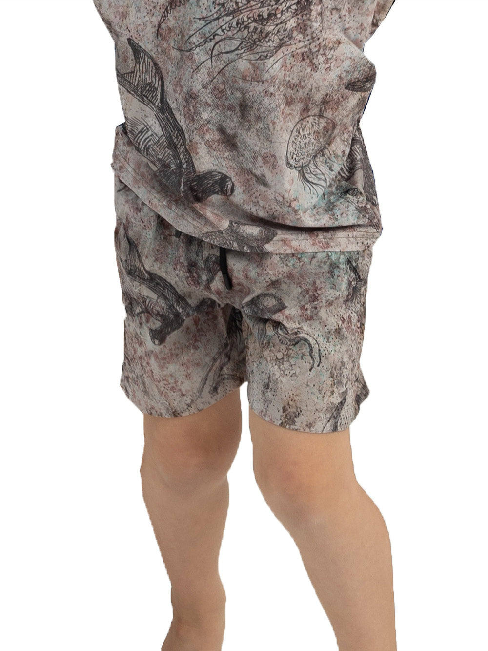 Salty Dog Jr. Hızlı Kuruyan Mayo Şort - Hammerhead Kahverengi - Stafu Pro Series