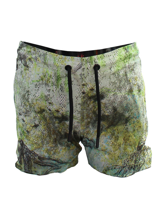 Salty Dog Jr. Hızlı Kuruyan Mayo Şort - Hammerhead Lime - Stafu Pro Series