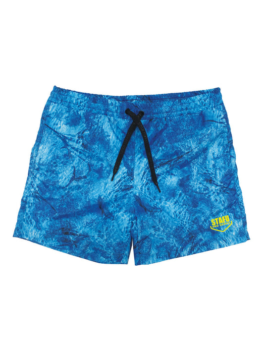 Salty Dog Jr. Hızlı Kuruyan Mayo Şort - Marlin Mania Mavi - Stafu Pro Series