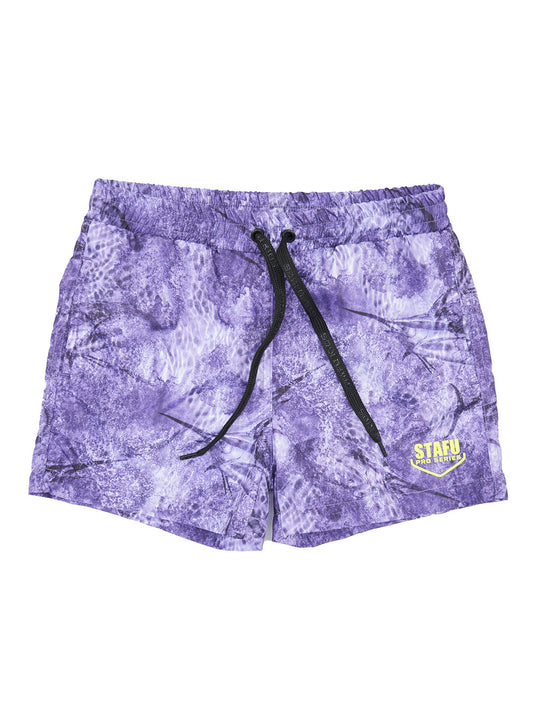 Salty Dog Jr. Hızlı Kuruyan Mayo Şort - Marlin Mania Mor - Stafu Pro Series