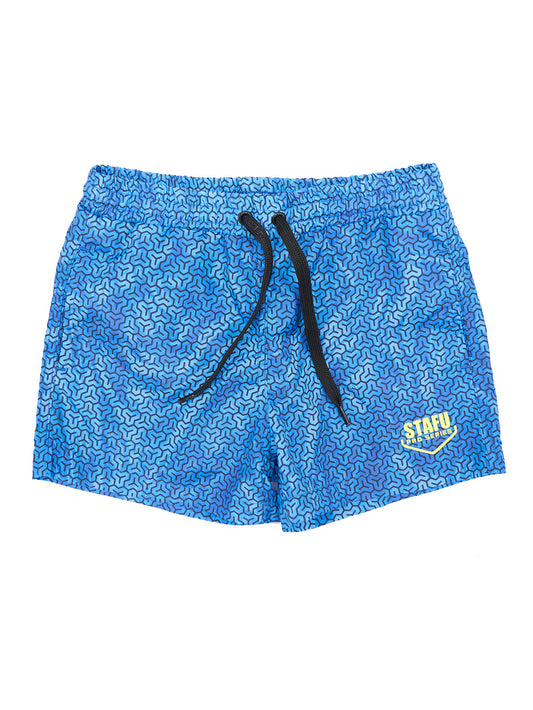 Salty Dog Jr. Hızlı Kuruyan Mayo Şort - Trophy Mavi - Stafu Pro Series