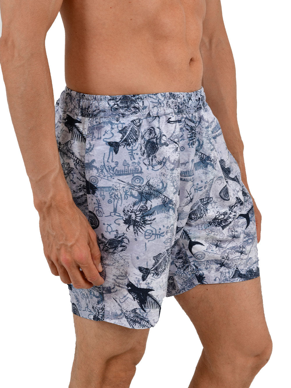 Sashimi Mayo Şort - Paleo Gri - Stafu Pro Series