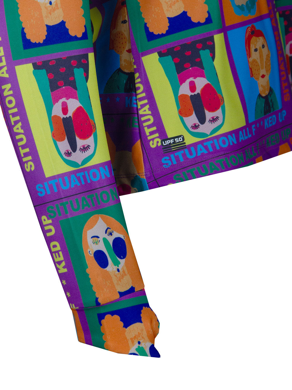 Sirena Kadın Rashguard - Funny Face - Stafu Pro Series