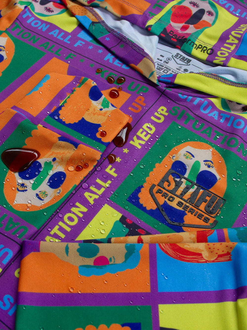 Sirena Kadın Rashguard - Funny Face - Stafu Pro Series