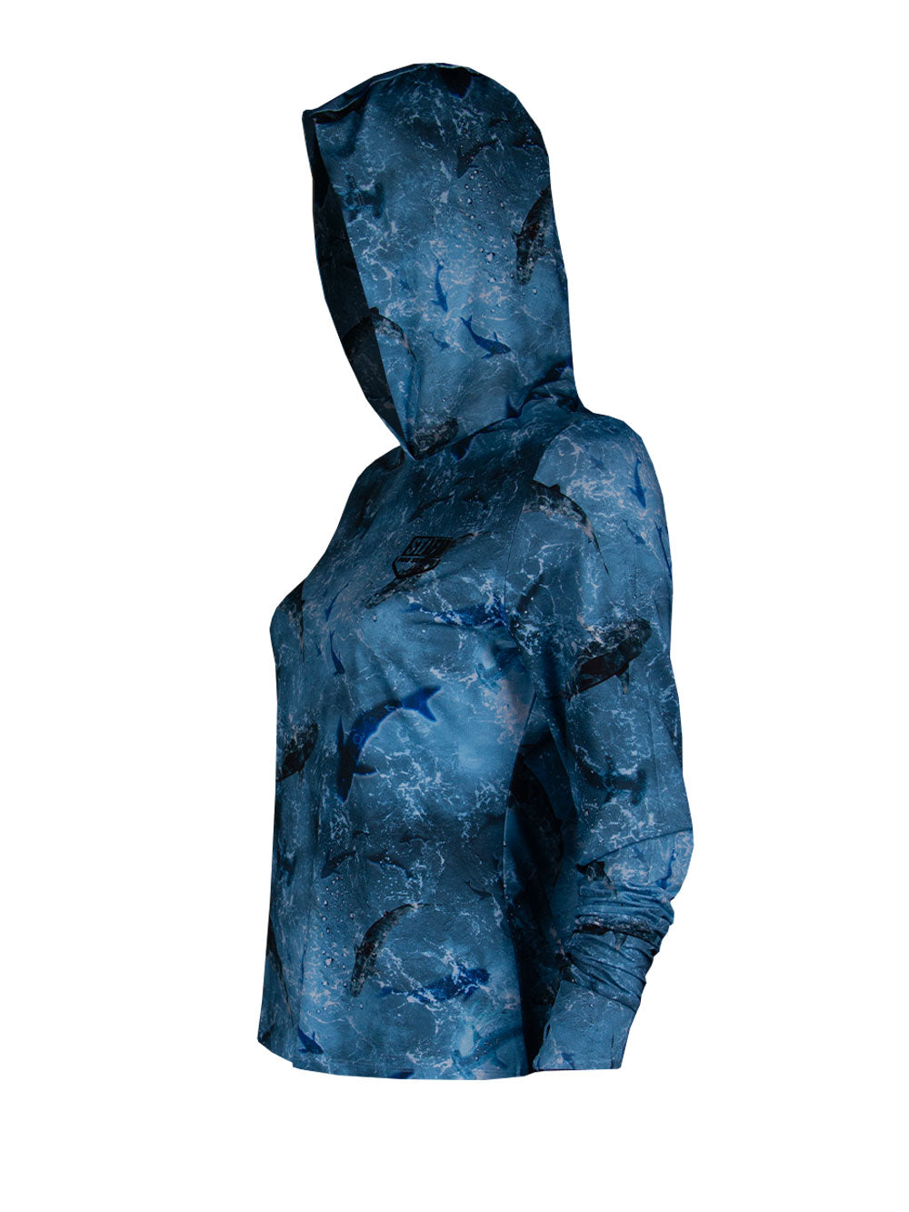 Sirena Kadın Rashguard - Shark Blue - Stafu Pro Series