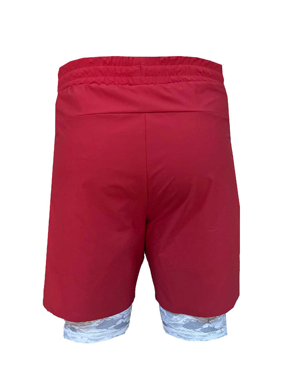 Spartan Taytlı Şort - Kırmızı - Stafu Pro Series