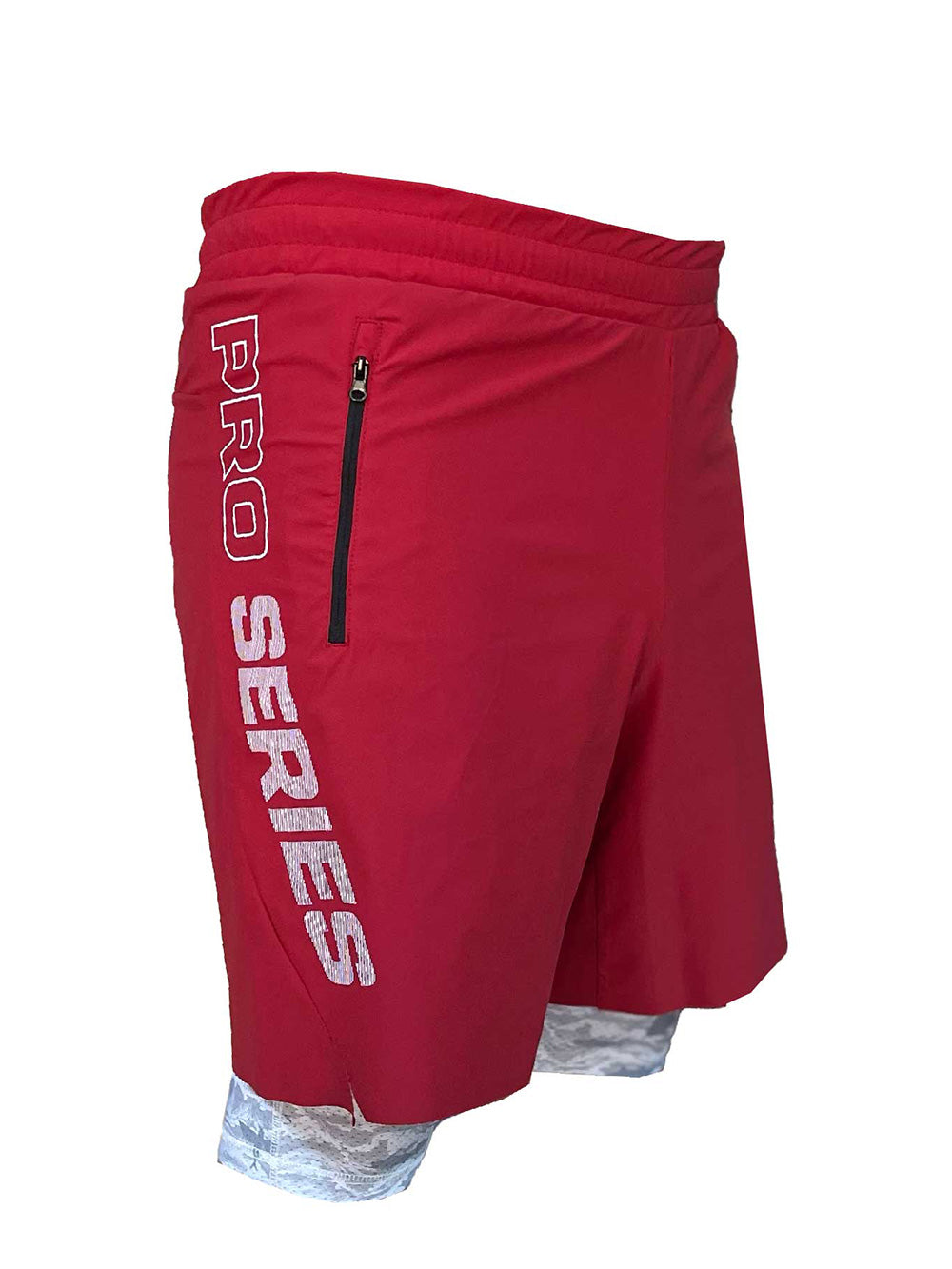 Spartan Taytlı Şort - Kırmızı - Stafu Pro Series