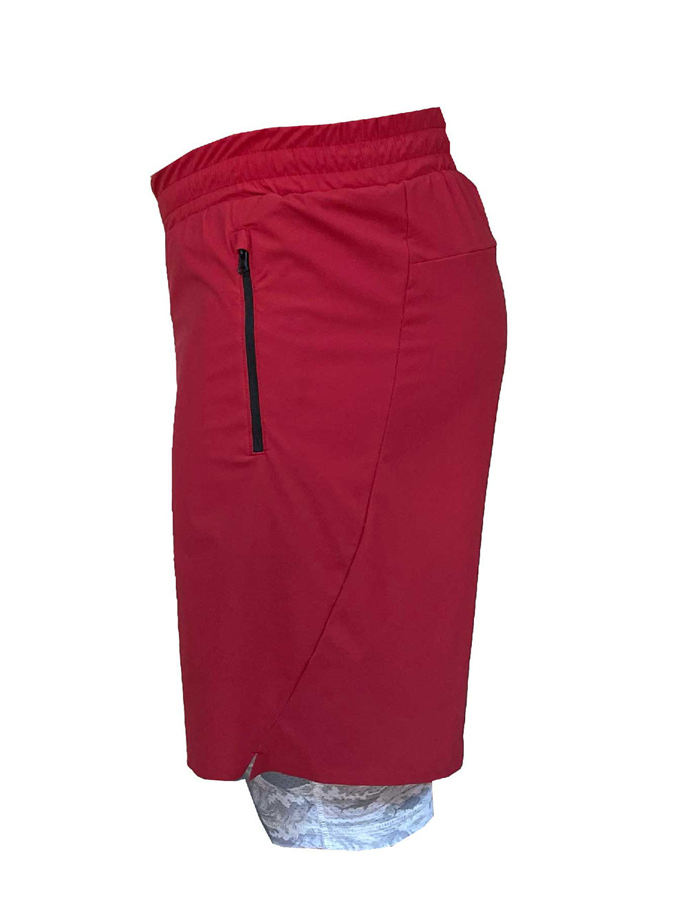 Spartan Taytlı Şort - Kırmızı - Stafu Pro Series