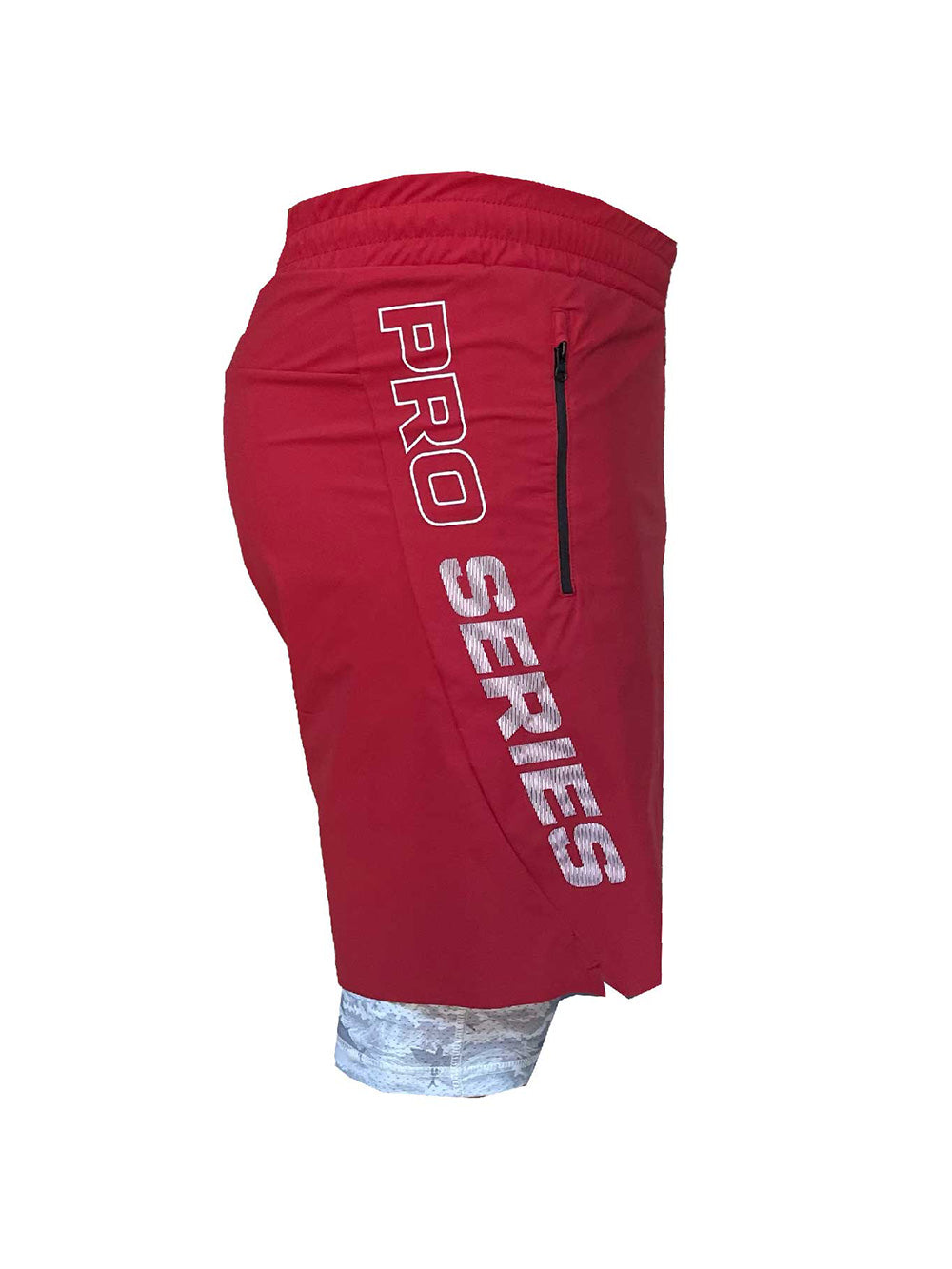 Spartan Taytlı Şort - Kırmızı - Stafu Pro Series