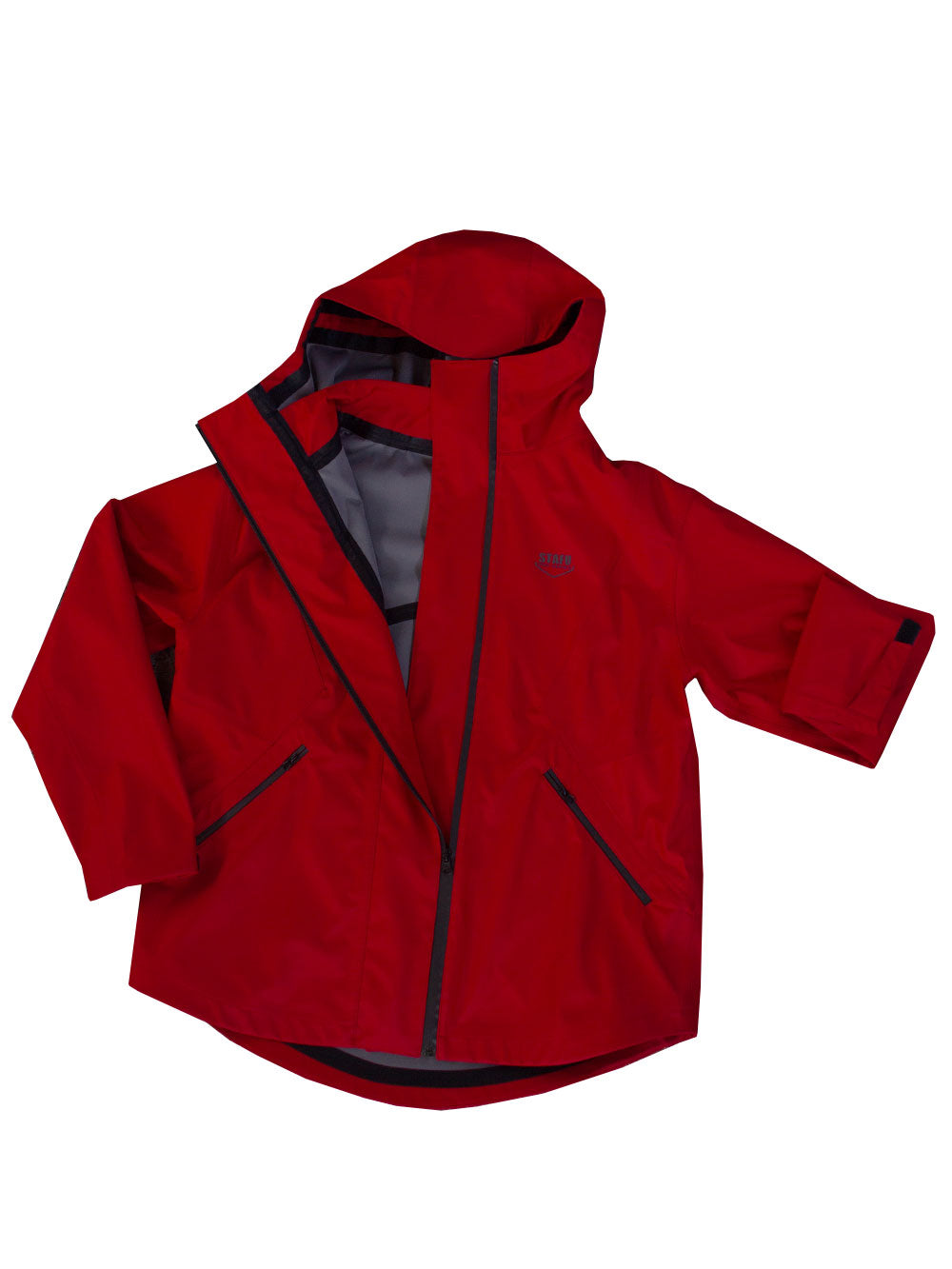 XP Arctica Su Geçirmez Kadın Ceket- Kırmızı - Stafu Pro Series
