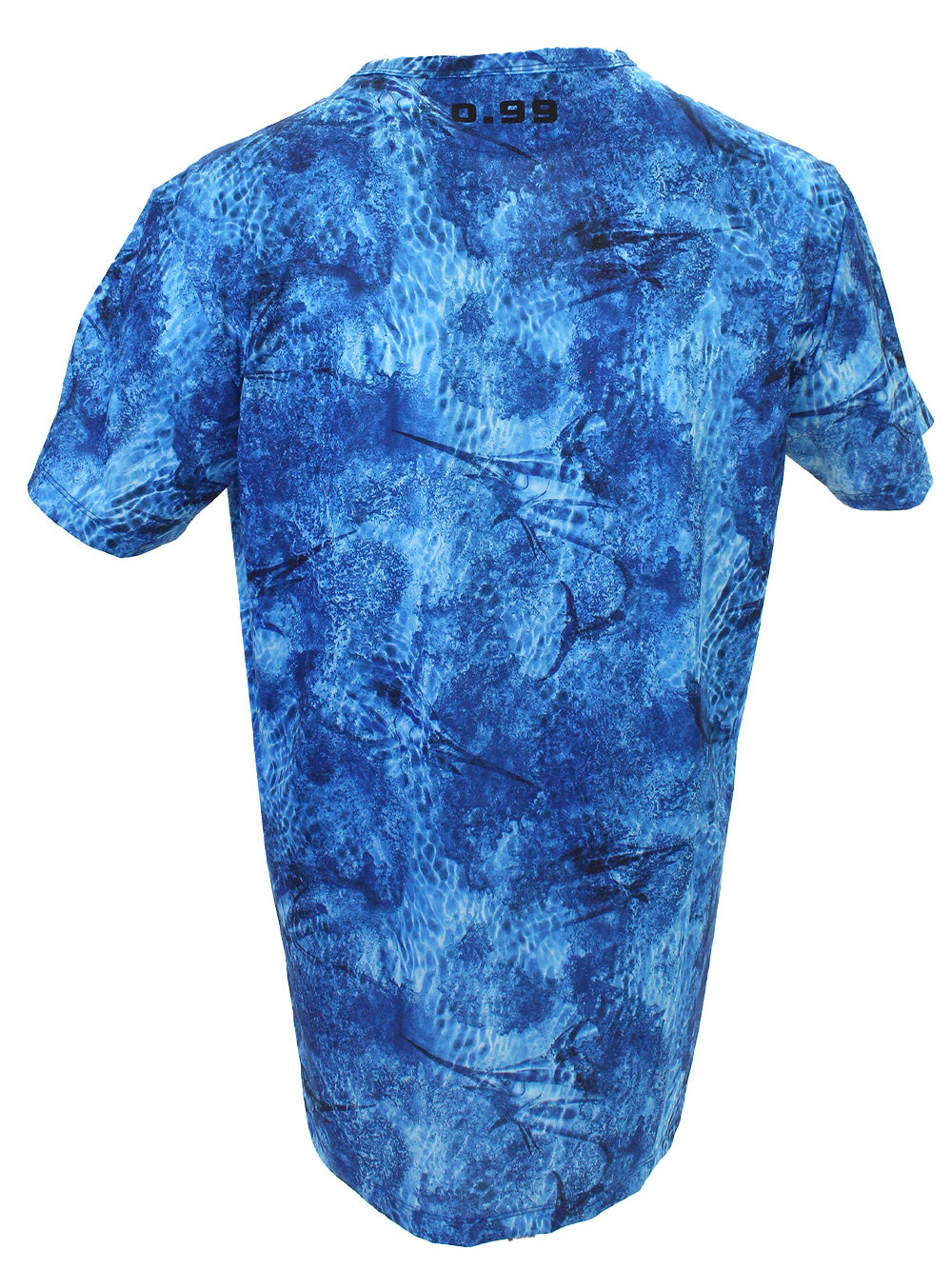 Zero UV Korumalı Performans T-shirt - Marlin Mania Mavi - Stafu Pro Series