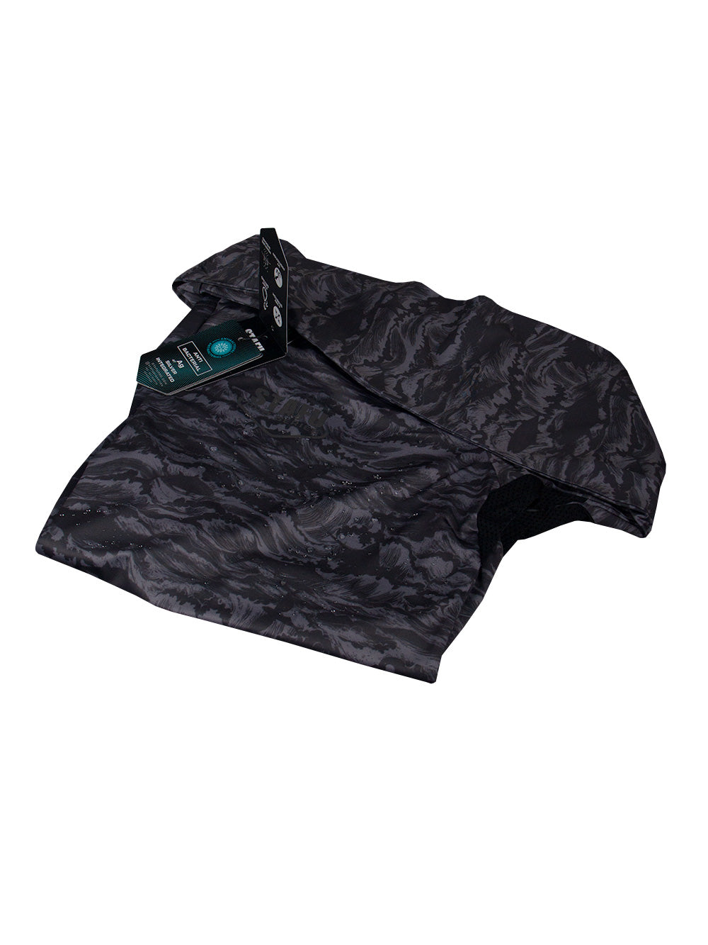 Zero Kapüşonlu Uzun Kollu UV Korumalı Performans T-shirt - Signature Siyah - Stafu Pro Series