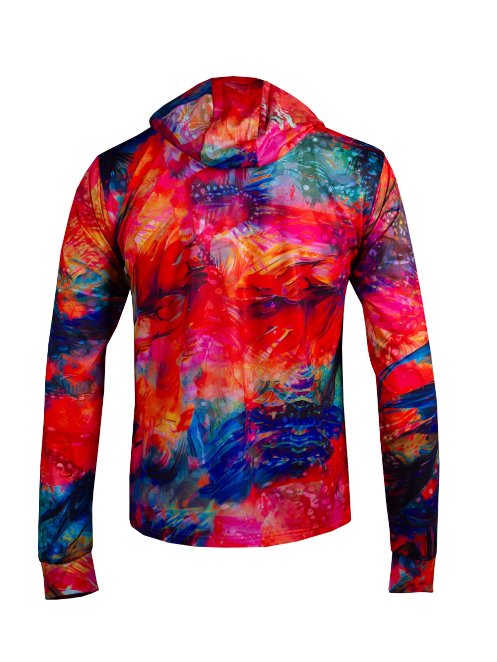 Zero Kapüşonlu Uzun Kollu UV Korumalı Performans T-shirt - Dusk - Stafu Pro Series