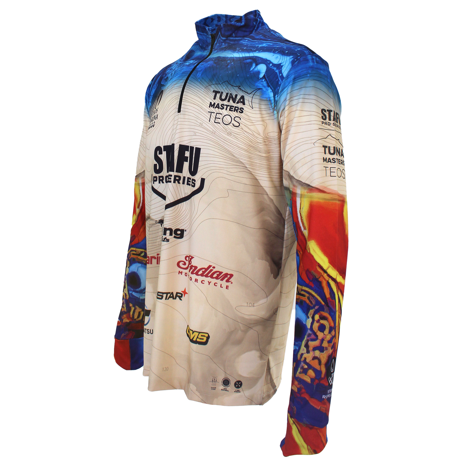 Tunamasters Teos 23 UV Korumalı T-Shirt - Stafu Pro Series