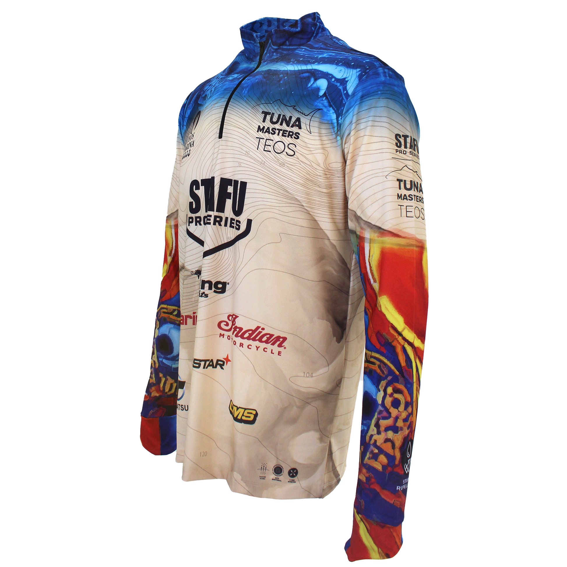 Tunamasters Teos 23 UV Korumalı T-Shirt - Stafu Pro Series