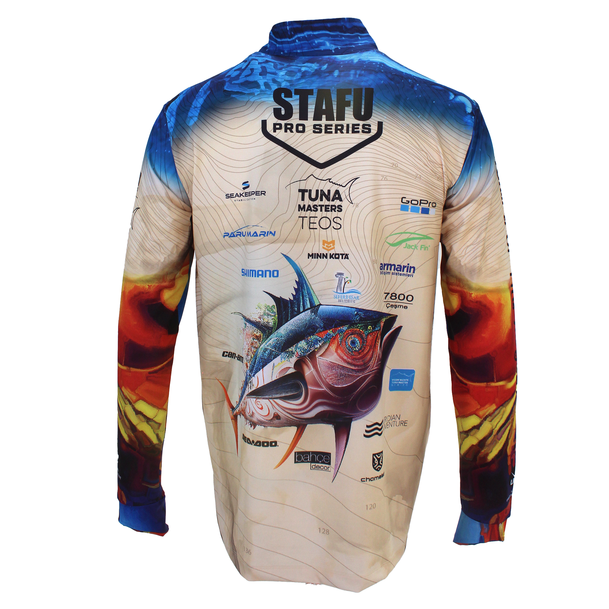 Tunamasters Teos 23 UV Korumalı T-Shirt - Stafu Pro Series