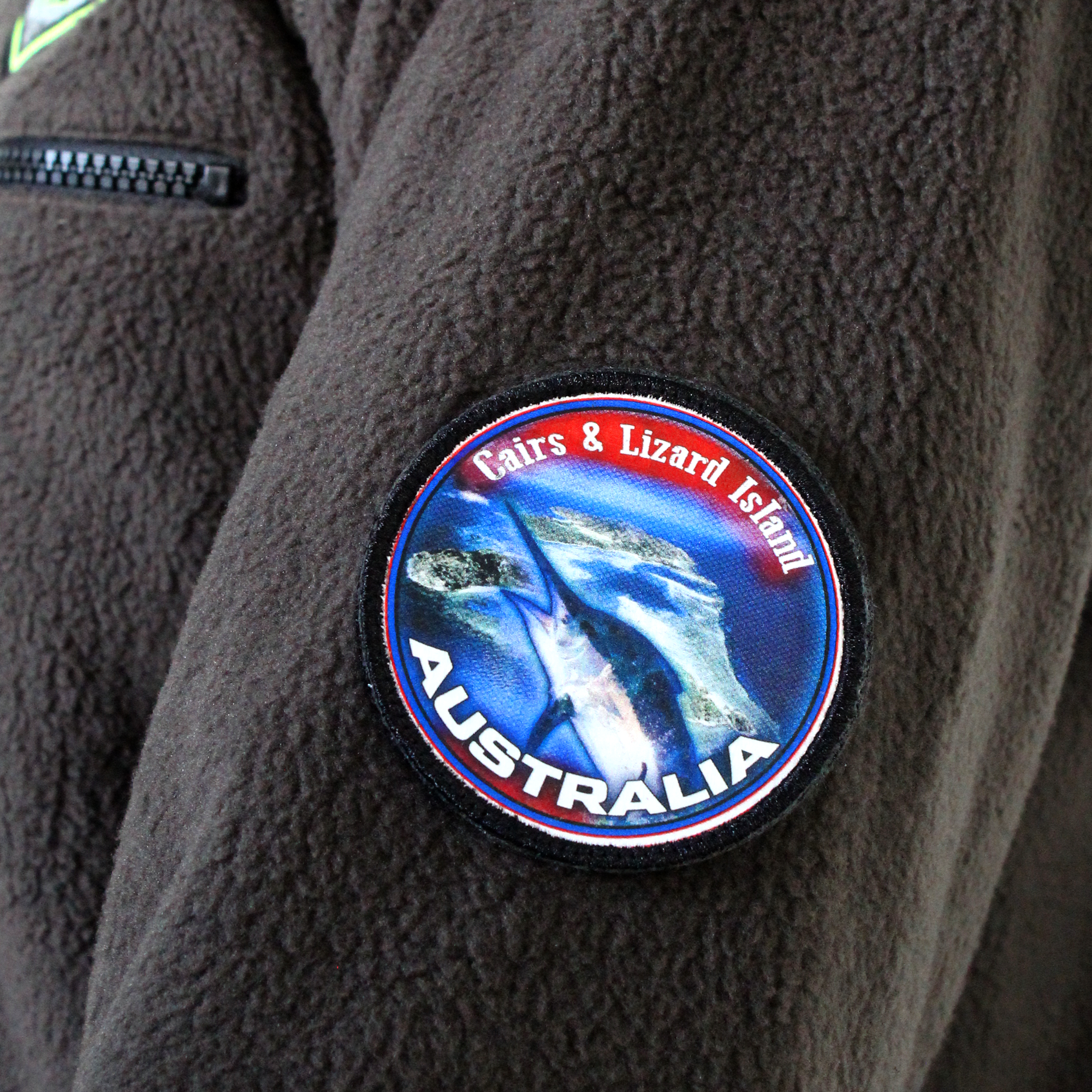 Ark Polar Fleece Anorak - Military Green