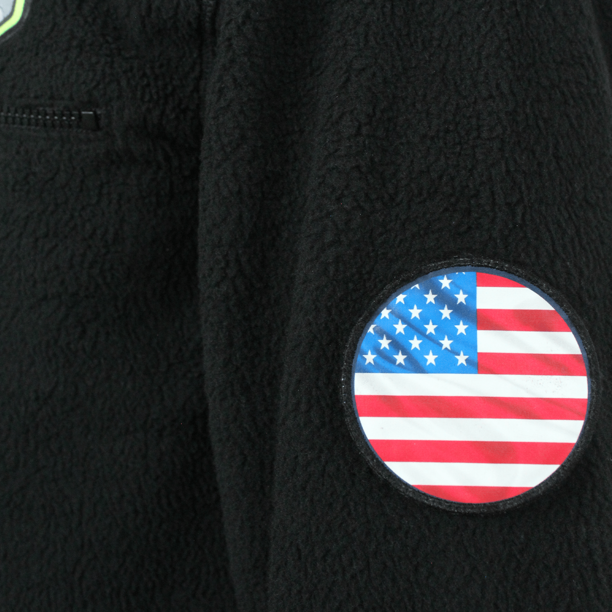 Ark Polar Fleece Anorak - Black