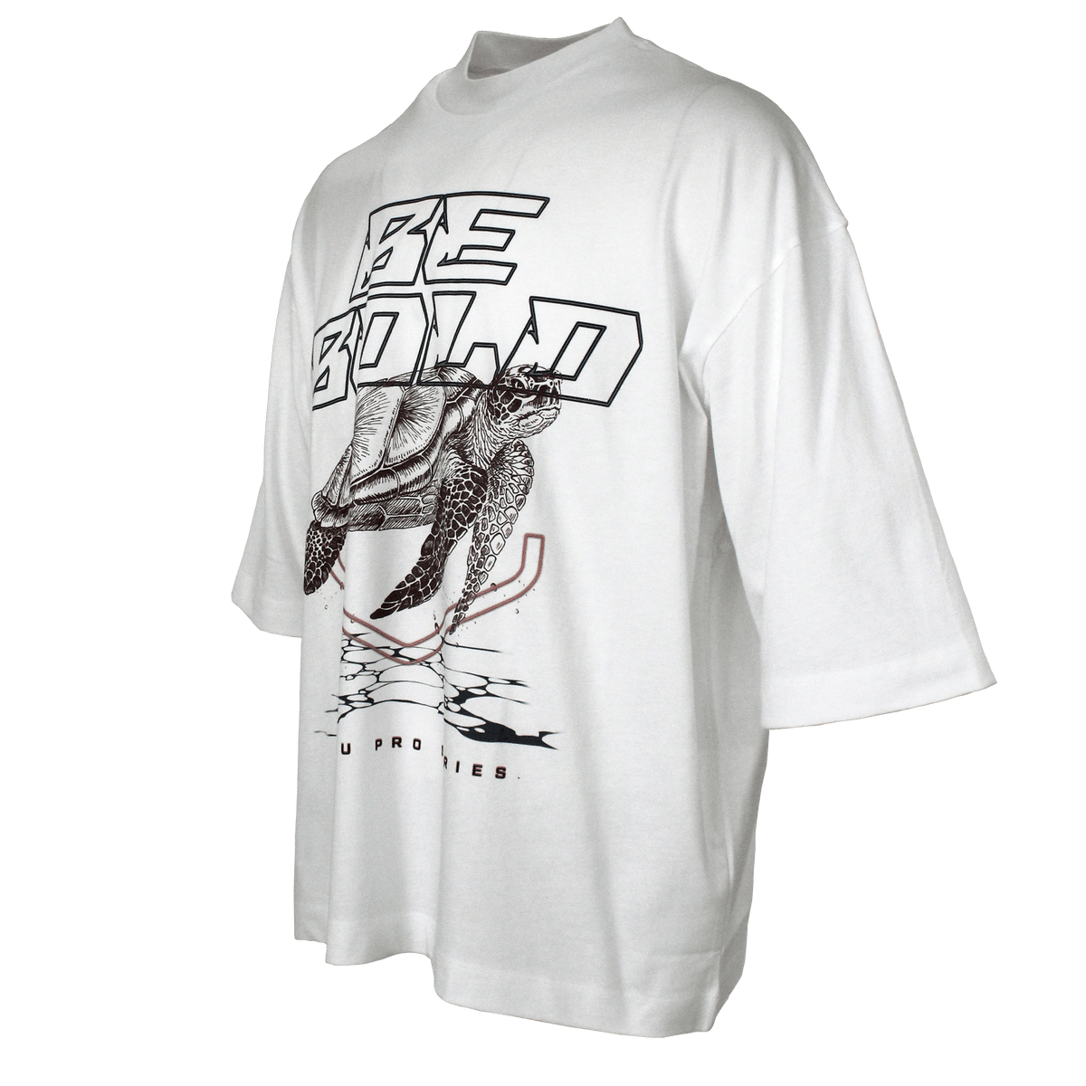 Bora Bora Loose T-Shirt - Be Bold - Beyaz