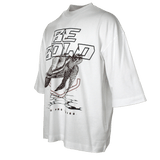 Bora Bora Loose T-Shirt - Be Bold - Beyaz