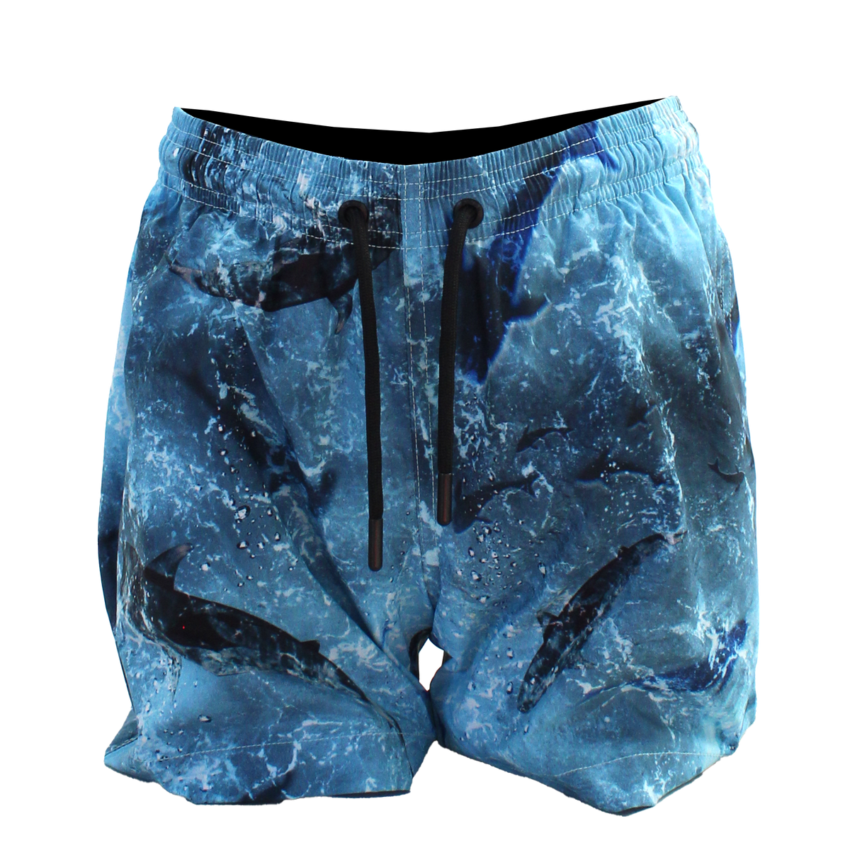 Salty Dog Jr. Swim Short - Shark - Blue