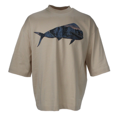 Bora Bora Loose T-Shirt - Mahi Mahi - Beige