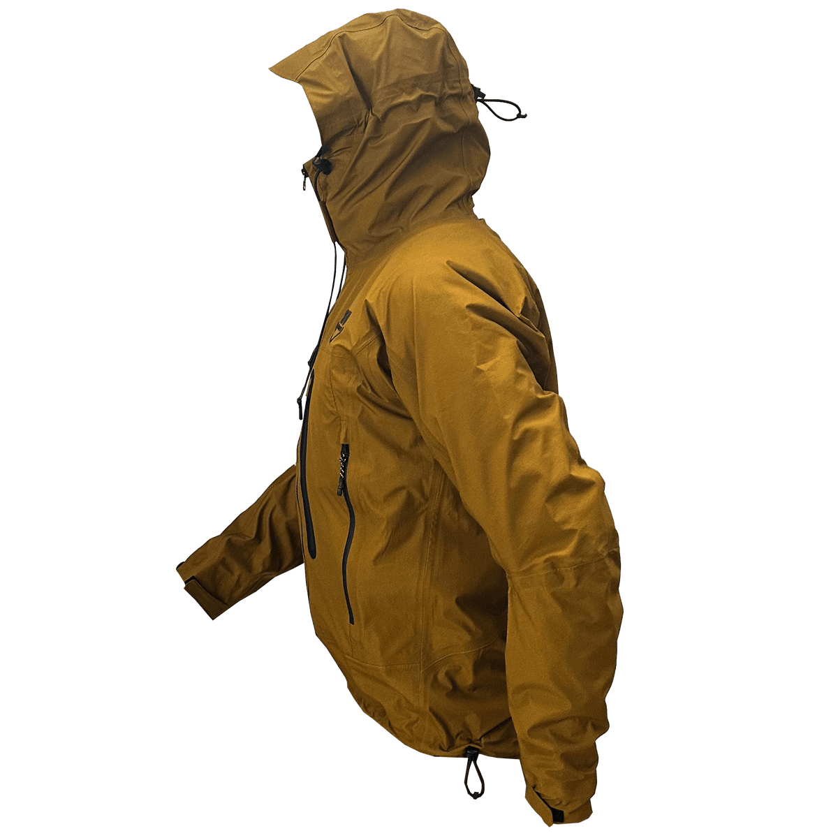 Baffin Unisex Hooded Fisherman Sailor Mustard Rain Jacket