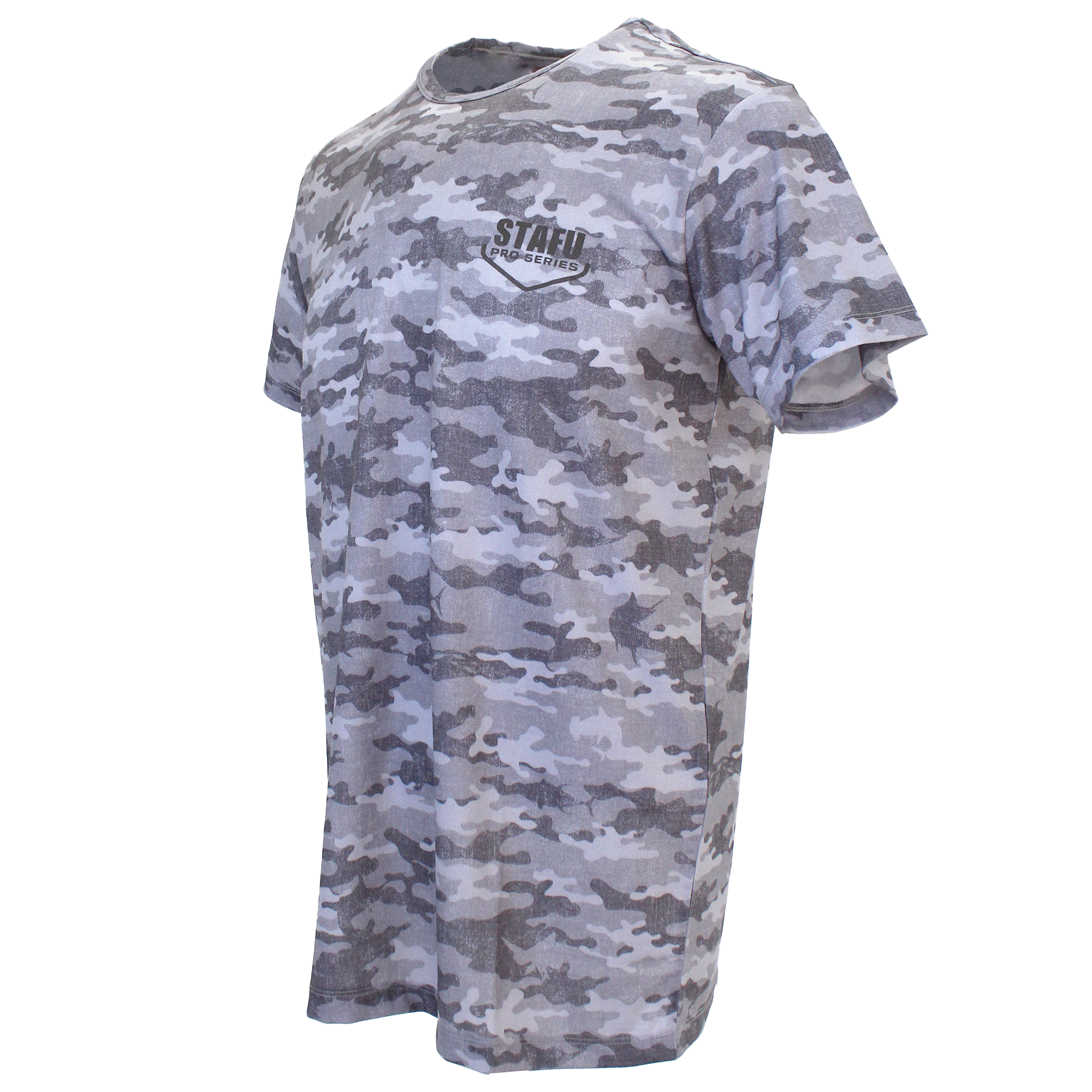.99 Short Sleeve Ultra Light Performance T-Shirt - Camo - Grey